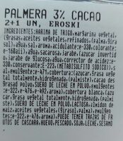 Palmera 3% cacao