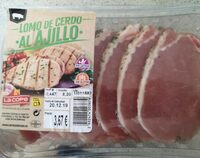 Lomo de cerdo al ajillo