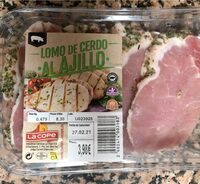 Lomo de cerdo al ajillo
