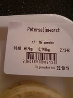 Peterselieworst