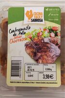 Contrmuslo de pollo sabor churrasco