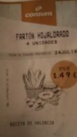 Fartón hojaldrado