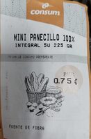 Mini panecillo 100% integral
