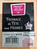 Fromage de tête aux herbes