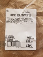 Bûche des Trappistes