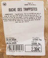 Bûche des Trappistes