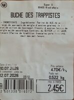 Bûche des Trappistes