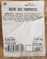 Bûche des Trappistes