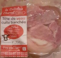 Tête de veau cuite tranchée