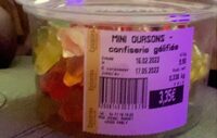 Mini oursons confiserie gélifiée