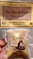 Foie gras de canard entier mi-cuit