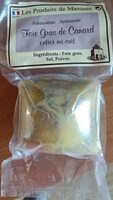 Foie gras de canard entier mi-cuit