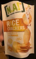 Rice crackers saveur fromage