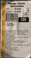 Melange d'olive denoyautées