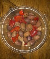 Melange d'olives denoyautées