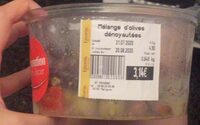 Mélange d’olives dénoyautées