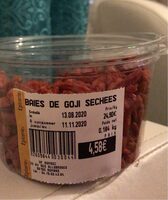 Baies de goji sechees