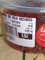Baies de goji séchées