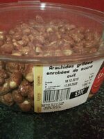 Arachides grillées enrobées de sucre cuit