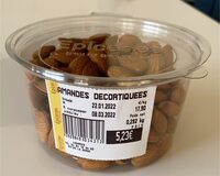 Amandes Decortiquees