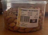 Amandes decortiquees