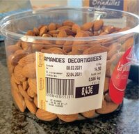 Amandes decortiquees