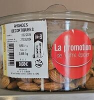 Amandes décortiquées