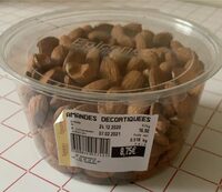 Amandes décortiquées