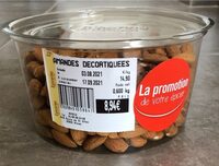 Amandes decortiquees