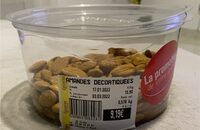 Amandes decortiquees
