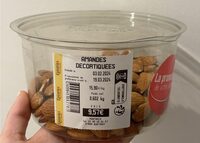 Amandes decortiquees