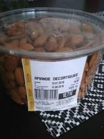 Amandes décortiquées