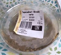 Tapenade olivade verte