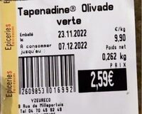 Tapenadine Olivade