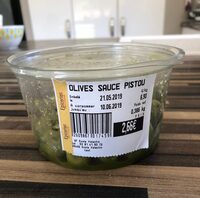 Olives sauce pistou