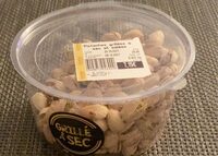 Pistaches grillées à sec et salées