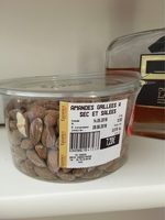 Amandes grilles et salees