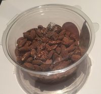 Amandes grillées à sec et salées
