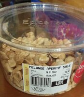 Mélange apéritif sale
