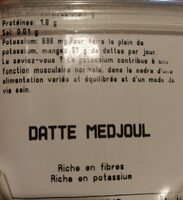 Dattes Medjoul