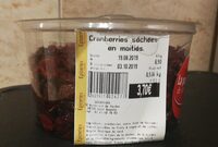 Cranberries séchées