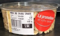 Noix de cajou crue