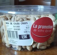 Noix de cajou crues
