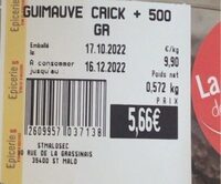 Guimauve crick