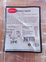 Longaniza fresca de cerdo