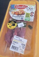 Brochettes de dinde