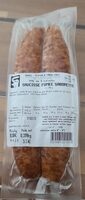 Saucisse fumée saborette
