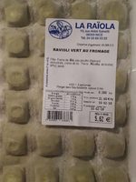 Ravioli vert au fromage