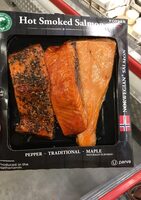 Hot smoked salmon