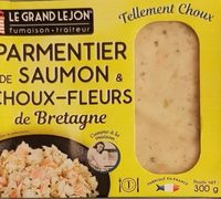 Parmentier de saumon et choux fleurs